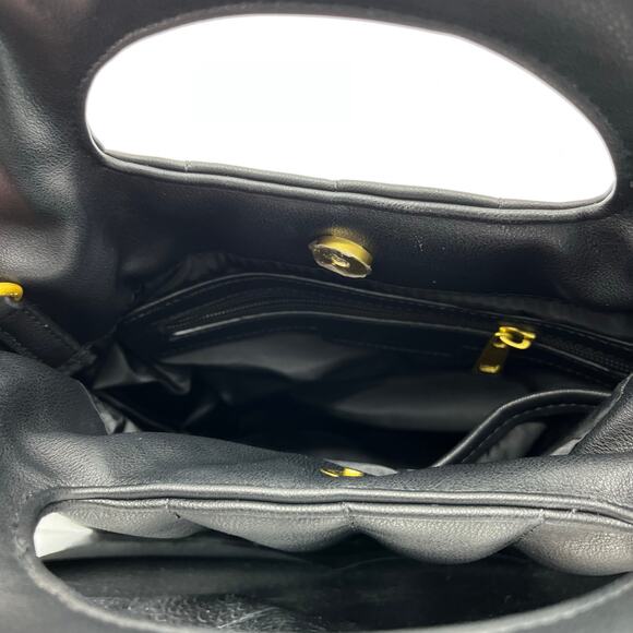 Fawn Design the Quilted Handbag or Crossbody in Matte Black - Picture 6 of 6